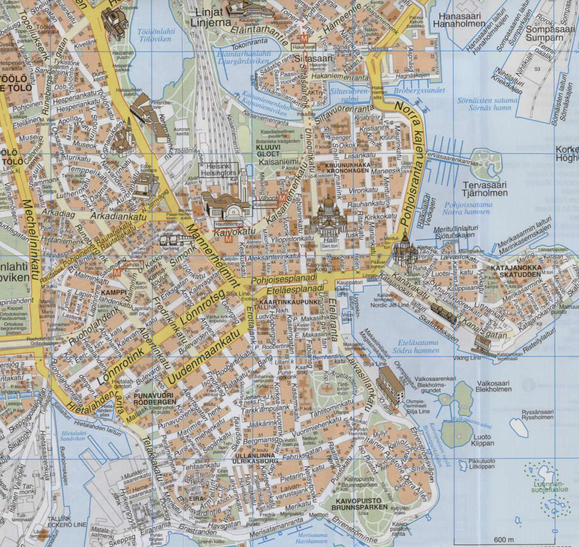 Kartta Helsinki
